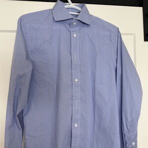 Spier & Mackay Blue Gingham Dress Shirt